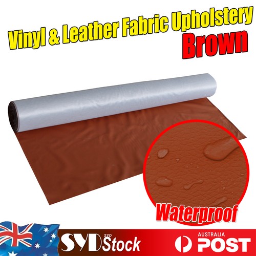 Marine Vinyl Upholstery Faux Synthetic Leather Fabric Car Interior Seat Restore - Picture 26 of 26