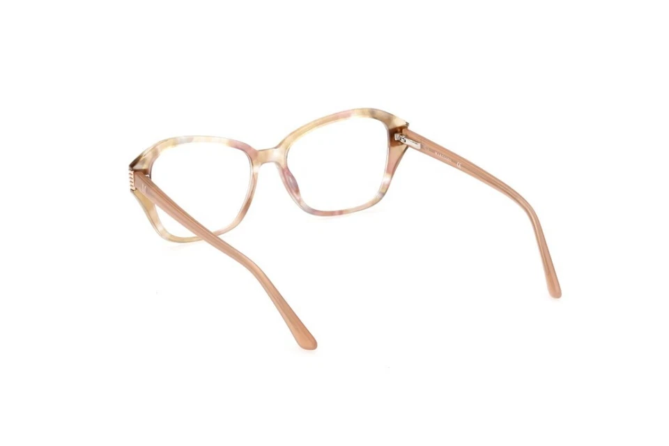 Marco de gafas de gato de plástico beige Marciano By Guess GM0386 059 54-16-145 GM Foto 3 de 3