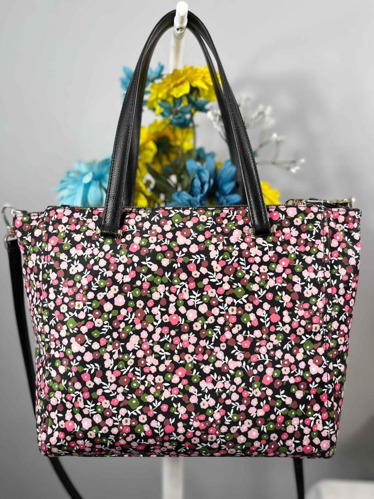KATE SPADE NY Dawn Park Avenue Floral Nylon Shoulder Bag