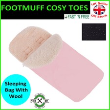 Image of FOOTMUFF Cosy Toes Universal Sheep Wool Carrycot Buggy Pushchair Stroller Pram