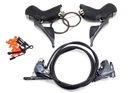 Shimano Ultegra ST-R8025 BR-R8070 2x11 Speed Disc Brake Shift Levers + Calipers