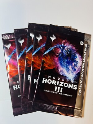 5 MTG SAMPLE PACK Modern Horizons III Collector Booster SAMPLE PACK | eBay