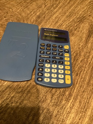 Texas Instruments - TI-12 Math Explorer Taschenrechner funktioniert