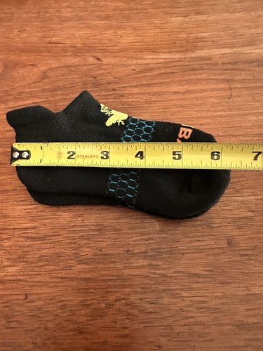 Bombas Bee Better Ankle Socks Lot of 25 Pairs Women/Youth/juniors XS Black New!! - Picture 7 of 7