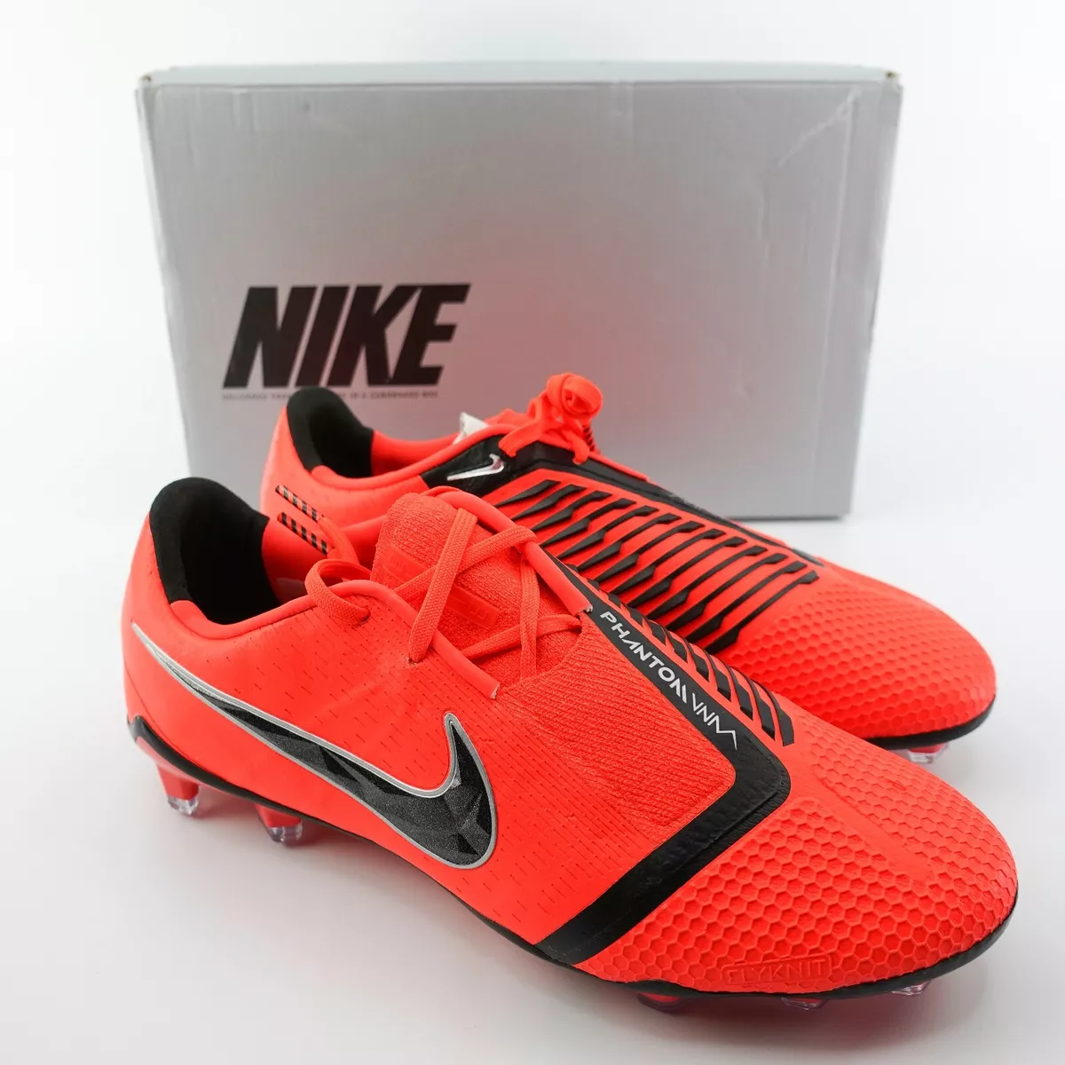 Nike Phantom Venom Elite FG ACC Mens Soccer Cleats Crimson AO7540 600 Size 7 New