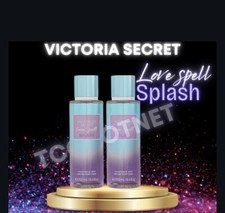 Victoria's Secret Love Spell Splash Fragrance Mist Set 8.4 fl oz 2xBottles w/box