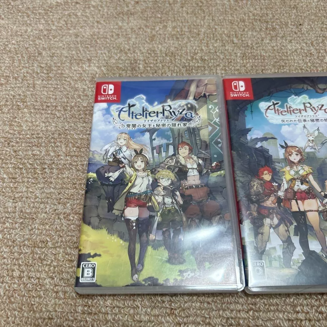 Nintendo Switch game software Atelier Ryza 1 2 3 set Gust Japan