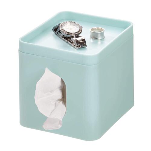 iDesign Cade Facial Tissue Cover, Boutique Box Bathroom Holder for Vanity
