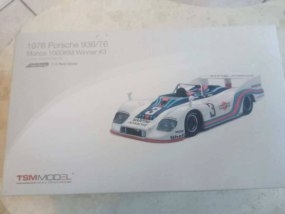 TSM Porsche 936/76 Martini Racing #3 Winner 1000 Km Monza 1976 J. Ickx 1:18  - Immagine 4 di 4