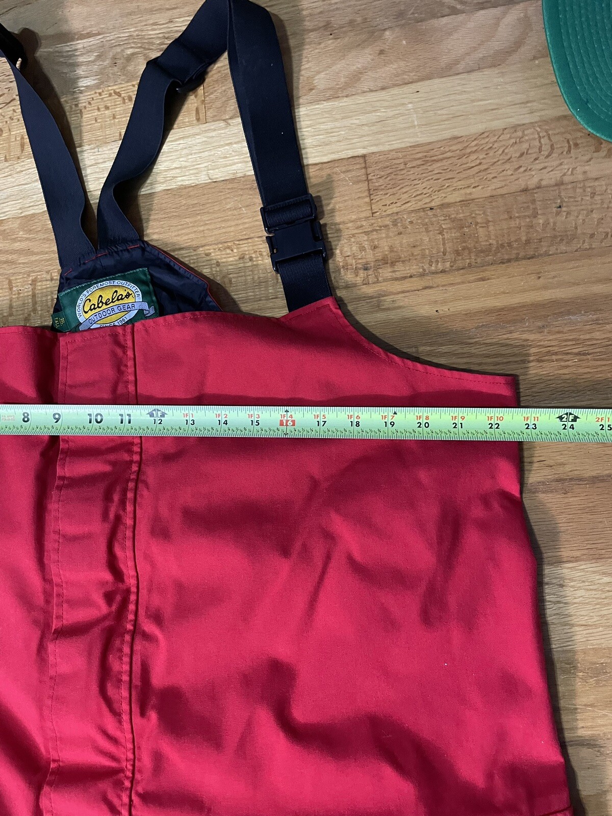 CABELAS GORE TEX GUIDEWEAR INSULATED BIBS MENS XXXL TALL Red/Black 3XLT