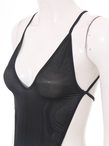 Mujeres Ropa de club nocturno Body de enfermería Surf Leotardo Lencería Calce ajustado Hueco - Imagen 7 de 42