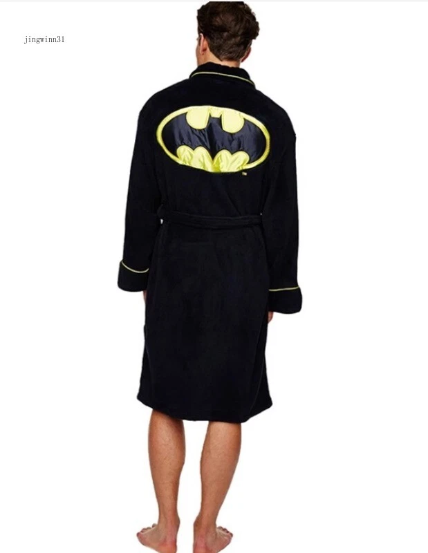 Косплей Бэтмен Супермен спальное платье халат Хэллоуин производительности фланель - Изображение 4 из 4