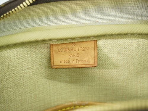 Louis Vuitton Deauville M47270 Monogram Canvas Handbag Brown - Picture 9 of 10