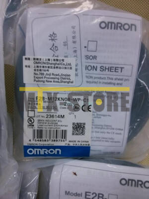 FOR Omron -E2B-M12KN08-WP-C1  1PCS Brand  10-30VDC 2M Sensor&Proximity Switch