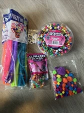 Arts and Craft Supplies for Kids Art Kit Materials Craft accessories beads fuzzy