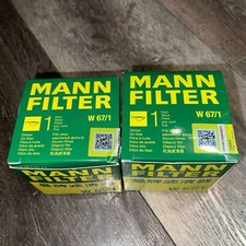 Oil Filter  MANN-FILTER  W67/1