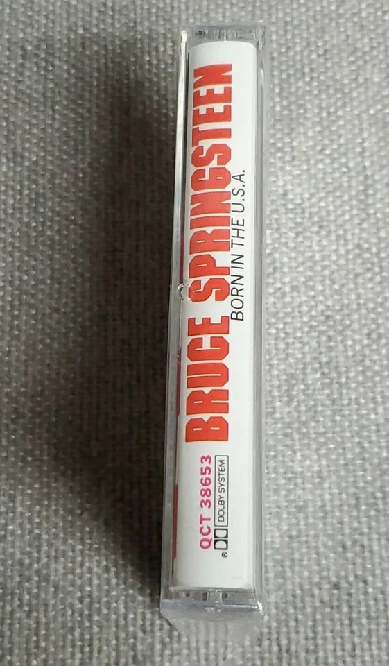NEW Bruce Springsteen Born In The U.S.A 1980s Rock New Old Stock Cassette NOS NM - Image 4 of 4