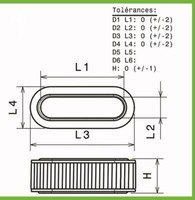 Luftfilter Green FüR Ford Fiesta IV Ab 1996 Bis 1999 1.4Li