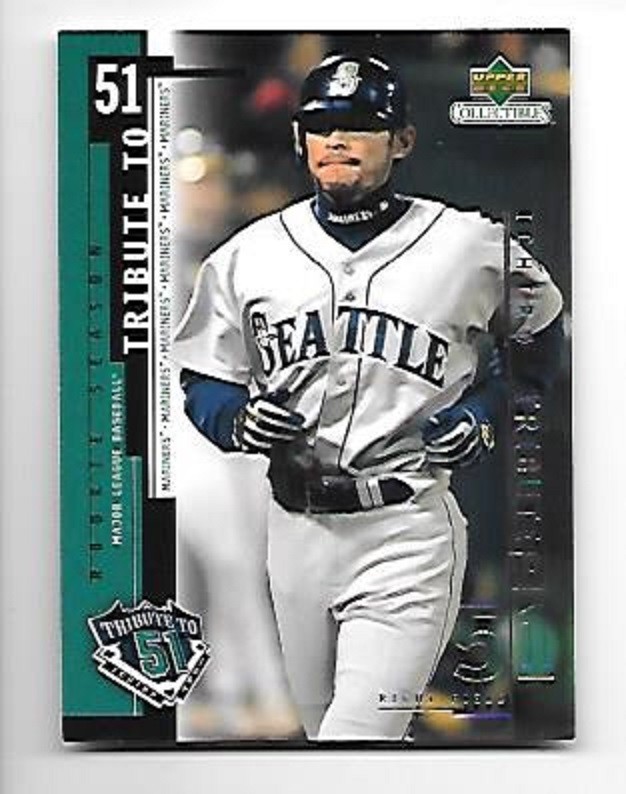 ICHIRO SUZUKI 2001 Upper Deck Collectibles Ichiro Tribute to 51 #I11 SEATTLE