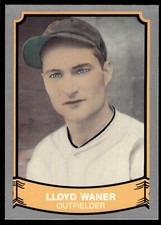 1989 Pacific Baseball Legends - Lloyd Waner #128 Pirates