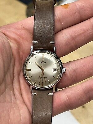EXCELLENT MEN VINTAGE 70s OMEGA Manual DATE SEAMASTER DE EXCELLENT MEN VINTAGE 70s OMEGA Manual DATE SEAMASTER DE