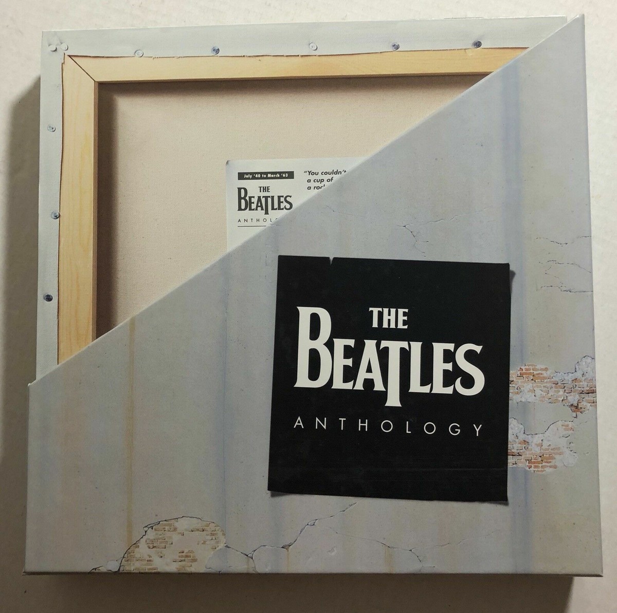 THE BEATLES- Anthology Box Set 8 LD Laserdisc Documentary