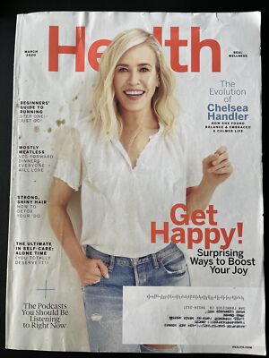 Health Magazine March 2020 The Evolution Chelsea Handler  HOW SHE FOUND BALANCE