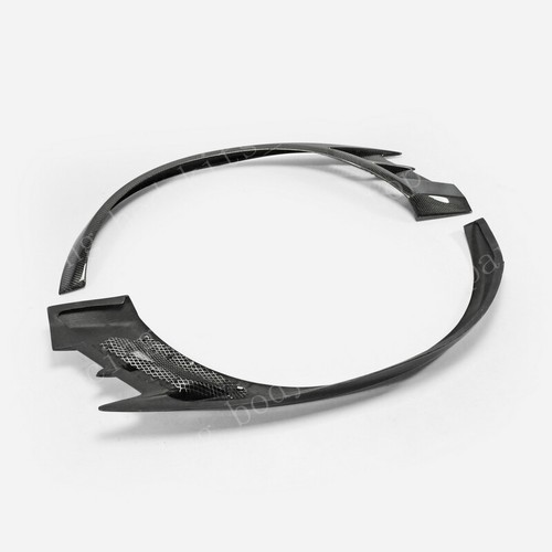For Mitsubishi EVO 8 9 wide body Front Over Fender Wide Arch Flares Carbon fiber - Picture 3 of 8