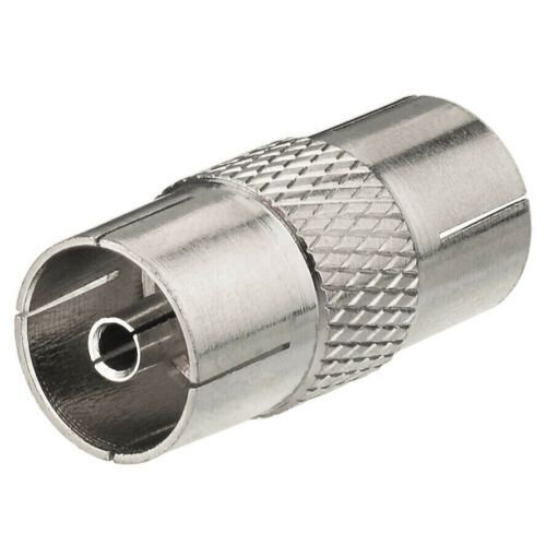 1-5 x PAL Female to PAL Female Socket Joiner Coaxial Cable TV Antenna Connector - Picture 4 of 10