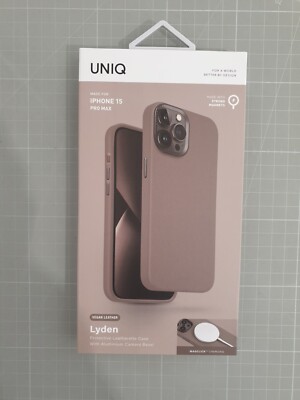 UNIQ Lyden MagClick Schutzhülle für iPhone 15 Pro Max - Flint grau