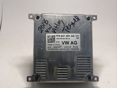 Tested Headlight Control Module Ballast OEM 16~21 Arteon Atlas Golf 7P5941591AA