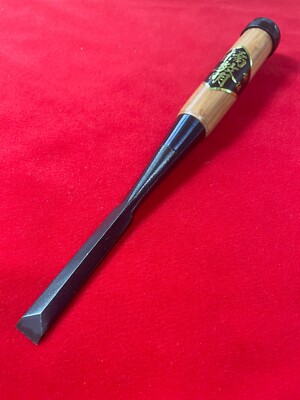 Japanese chisel dovetail chisel Shinogi nomi 鎬鑿 12mm  Blue Steel#2  羽生康