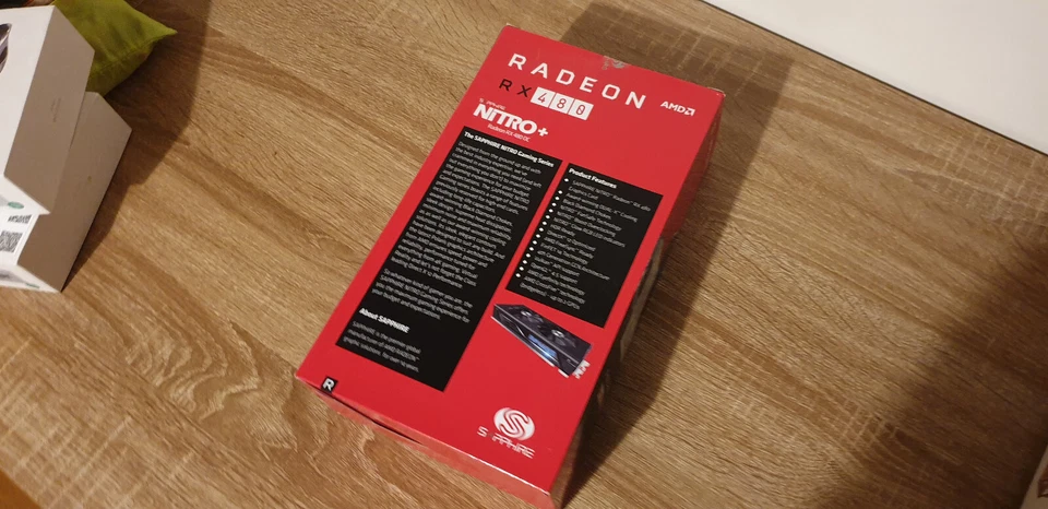 BOX ONLY for Sapphire AMD Radeon RX480 8GB GDDR5 - Image 2 of 4