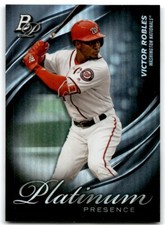 2019 BOWMAN PLATINUM PRESENCE VICTOR ROBLES WASHINGTON NATIONALS #PP-15