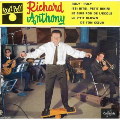 EP 45 RPM (7'') Richard Anthony '' Roly - Poly ''