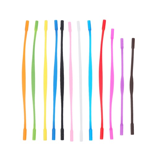 12 Pcs Rutschgürtel Mit Brille Kind Brillenschnüre Brillenbänder - Bild 2 von 12
