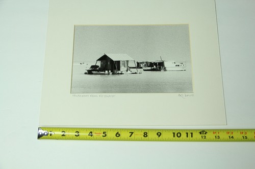 Vintage Key West Photo Houseboat Row Florida Matted Boats Ocean by Aki Davis - 第 2/7 張圖片