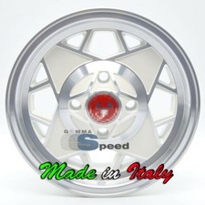 Set 4 Cerchi in lega per Fiat Abarth 500 126 d'epoca OLD da 12 4x98 574 WP