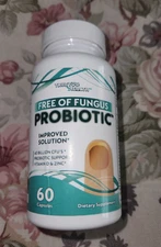 Free Of Fungus Probiotic ~ Improved Formula ~ Our Best Nail Fungus Probiotics