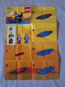 1990 LEGO 6018 BATTLE DRAGON SET, COMPLETE WITH MANUAL