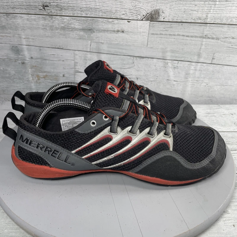 merrell trail glove lava barefoot vibram hiking shoes