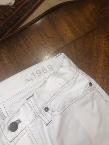 Gap & Emporia Armani Jeans weiß/blau Größe 28x30 - Bild 7 von 17