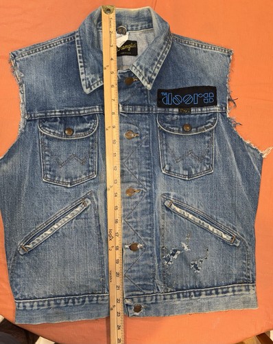 Wrangler Jeansweste Doors Black Sabbath Vintage Rare Ozzy Osbourne - Bild 16 von 18
