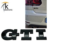 VW Golf 6 GTI Emblem | schwarz glänzend hinten für Heckklappe