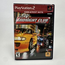 Midnight Club: Street Racing Sony PlayStation 2, 2000 PS2 No Manual
