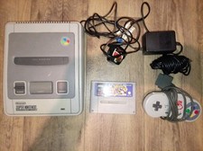 Super Nintendo Console & Games Bundle SNES retro Video Games Joblot