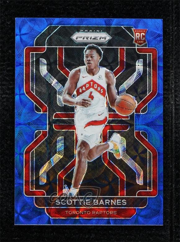 2021-22 Panini Prizm Choice Blue Prizm 30/39 Scottie Barnes #320 07i7