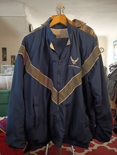 VTG US Air Force Official Training Tracksuit Windbreaker Activewear Set Size M