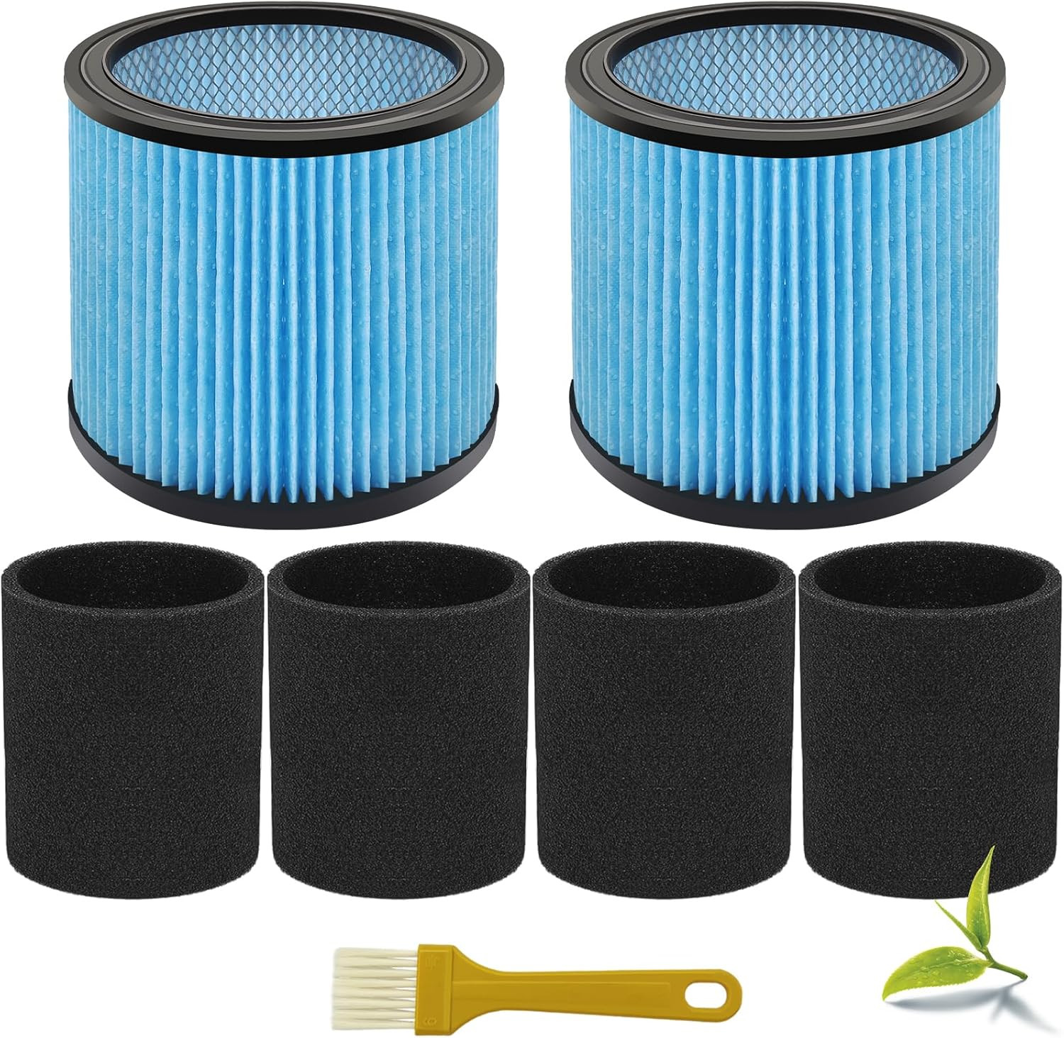 Universal 90340 Ash Filters Compatible with Shop Vac 4-16 Ga