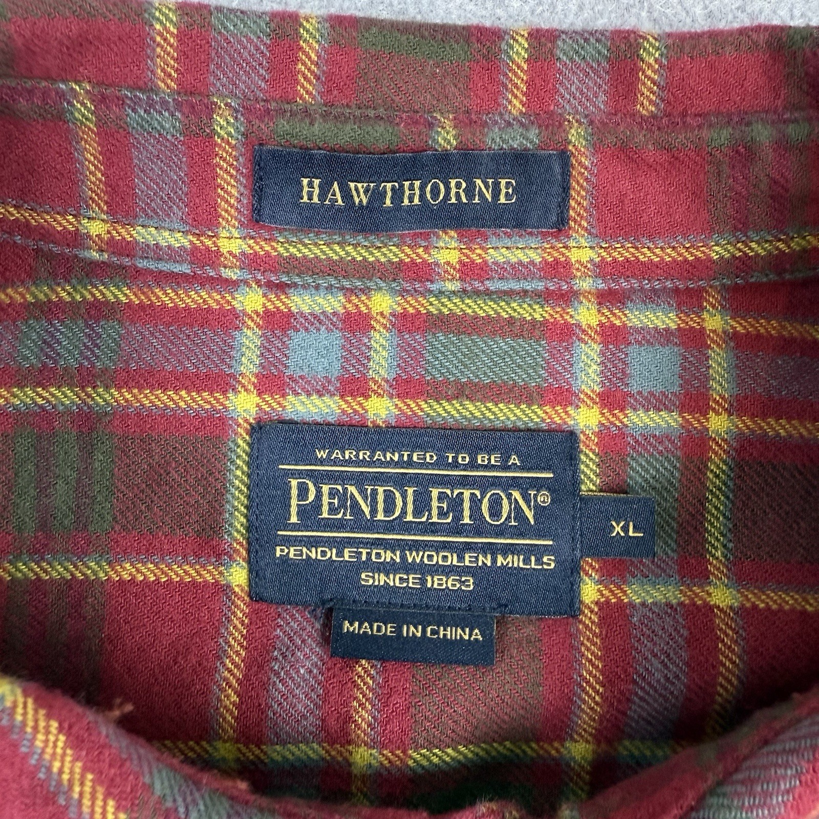 Pendleton Cotton Hawthorne Munro Ancient Tartan R… - image 4